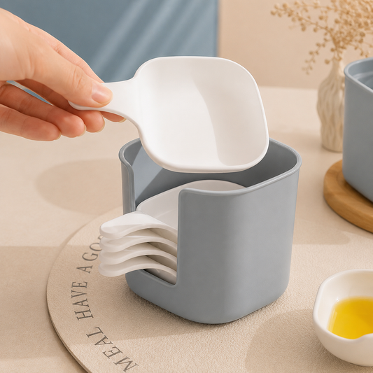 6-Pack Stackable Dipping Bowls with Easy-Grip Handles
