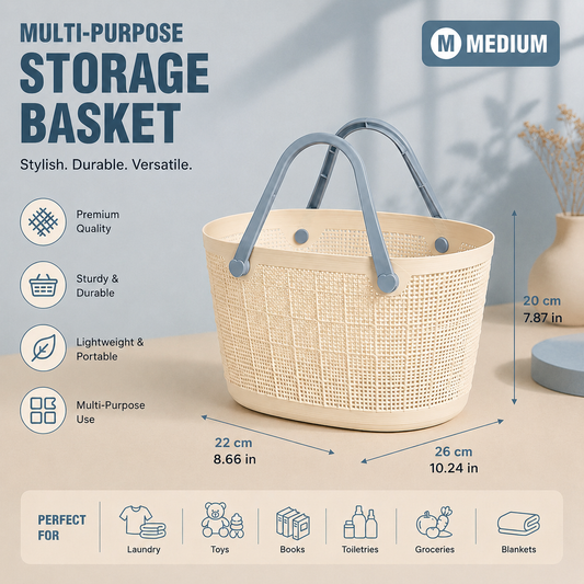 Multi-Purpose Storage Basket (Available in 4 Sizes)