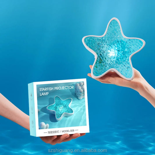 Starfish Ocean Wave Projector Lamp