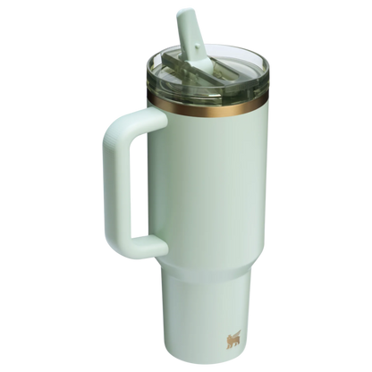 The Quencher ProTour Flip Straw Tumbler | 40 OZ – Gilded Celadon