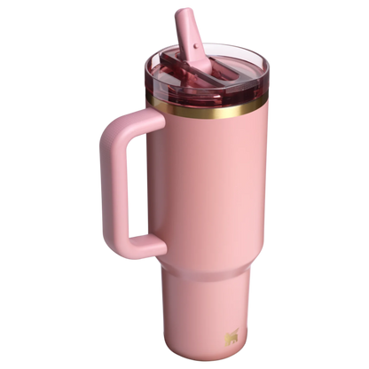The Quencher ProTour Flip Straw Tumbler | 40 OZ – Antique Pink