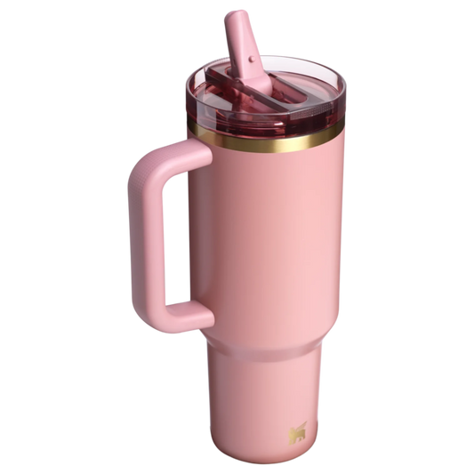 The Quencher ProTour Flip Straw Tumbler | 40 OZ – Antique Pink