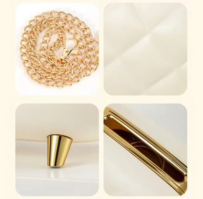 👜 Luxury Handbag Style Tissue Box with Gold Chain