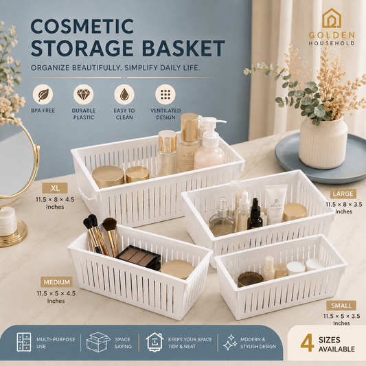 Cosmetic Storage Basket