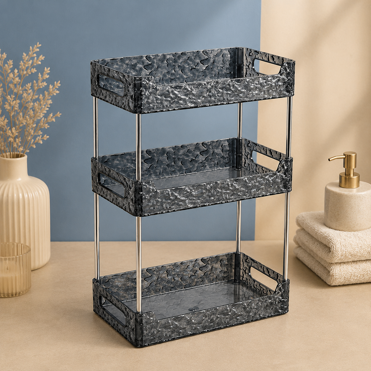 ✨ Premium Acrylic Multi-Layer Storage Organizer