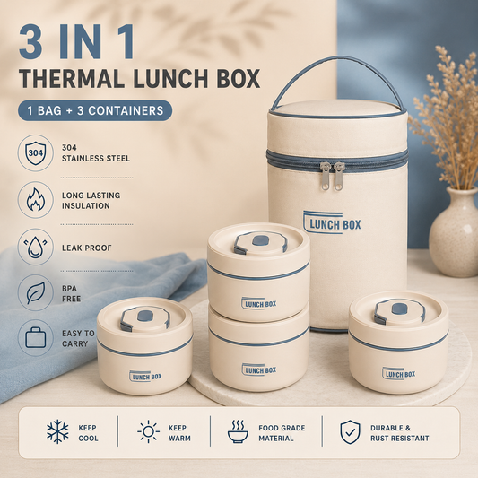 Thermal Lunch Box Collection (2-in-1 | 3-in-1 | 4-in-1)