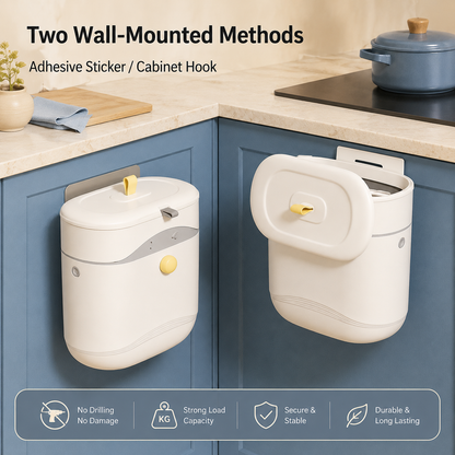 Folding Kitchen Trash Bin