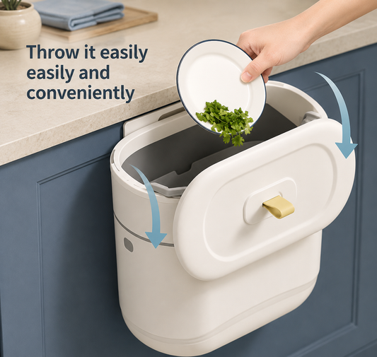 Folding Kitchen Trash Bin