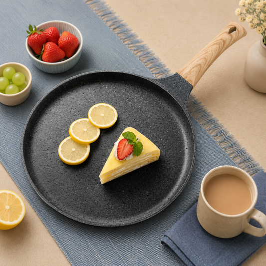 24cm Granite Non-Stick Crepe Pan