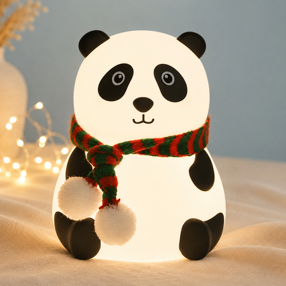 Panda Silicone Night Light – Soft LED Lamp for Kids & Bedroom