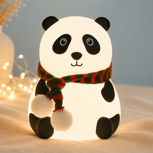 Panda Silicone Night Light – Soft LED Lamp for Kids & Bedroom