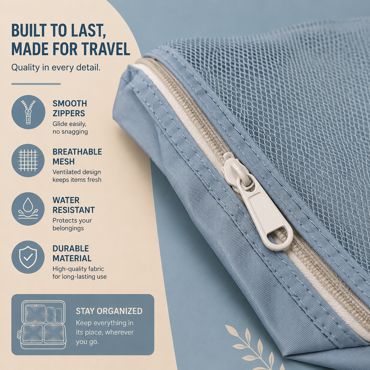 Travel 9-in-1 Packing Organizer Set