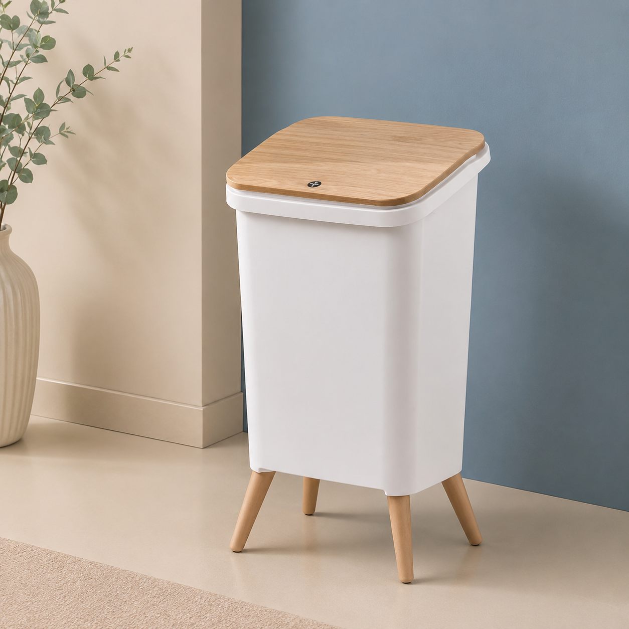 Premium Press Lid Dustbin with Legs (12L & 16L)