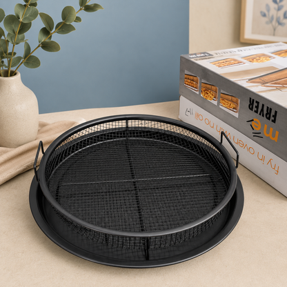 Oven Air Fryer & Stainer Basket & Tray Set