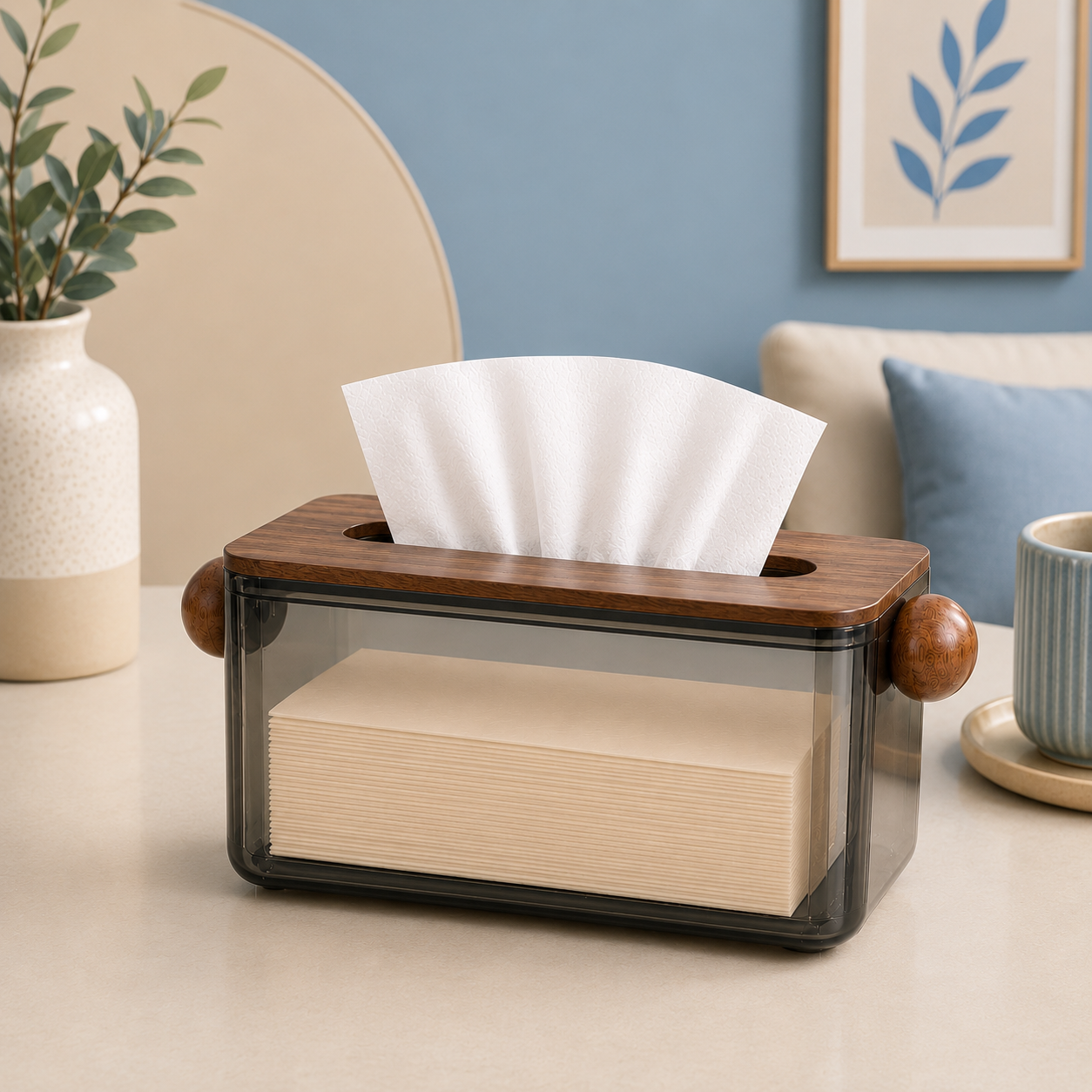 Premium Modern Tissue Box