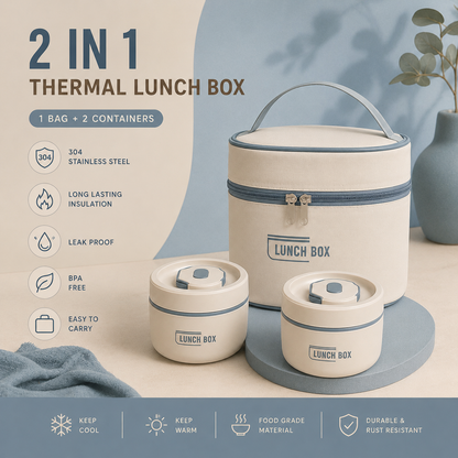 Thermal Lunch Box Collection (2-in-1 | 3-in-1 | 4-in-1)
