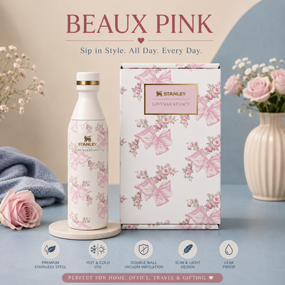 Stanley x LoveShackFancy Slim Bottle – 550ml