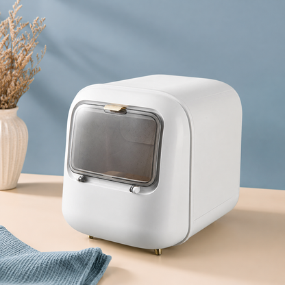 Premium Kitchen Storage Bin with Transparent Flip Lid