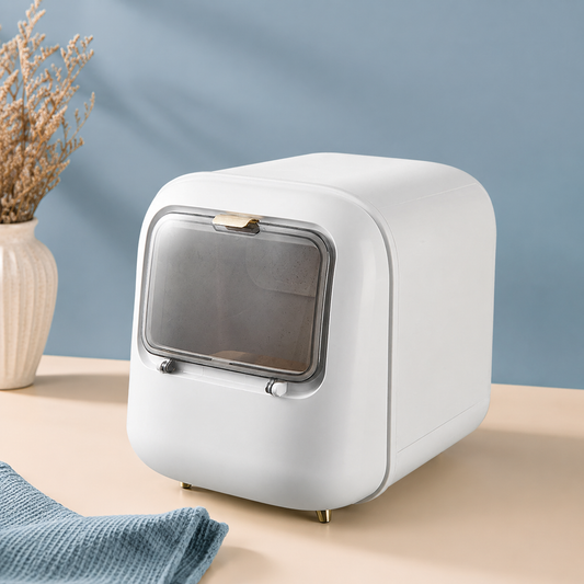 Premium Kitchen Storage Bin with Transparent Flip Lid
