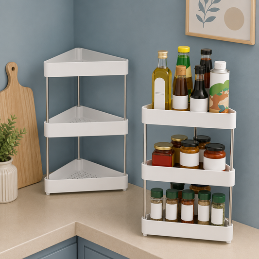 Corner 3-Tier  Kitchen Storage Rack