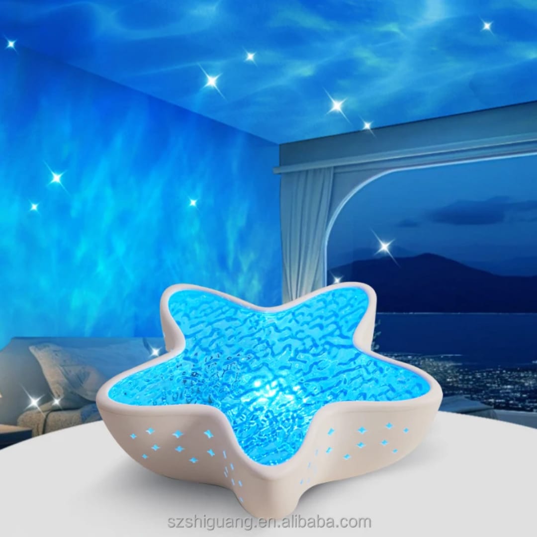 Starfish Ocean Wave Projector Lamp