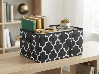 Fabric Storage Organizer Basket (13 × 9 × 8 Inches)