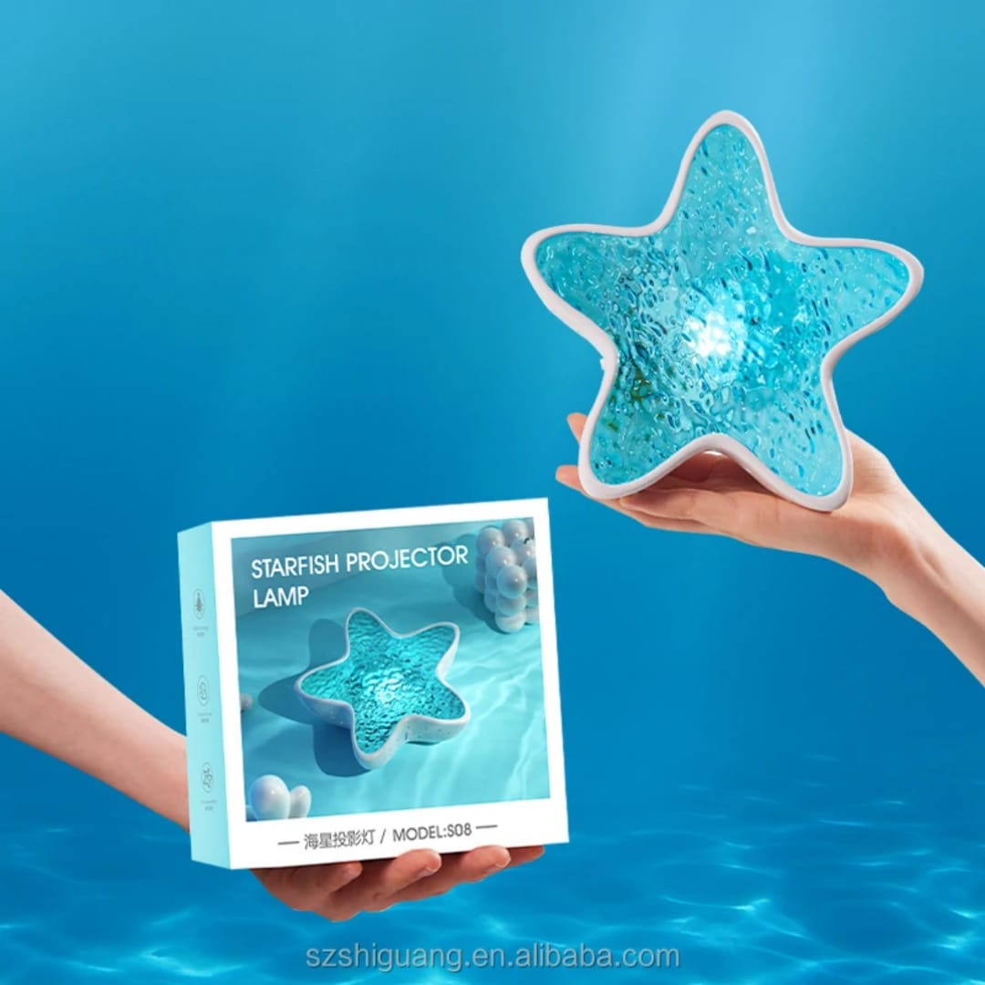 Starfish Ocean Wave Projector Lamp