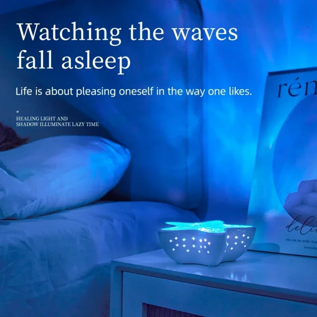 Starfish Ocean Wave Projector Lamp