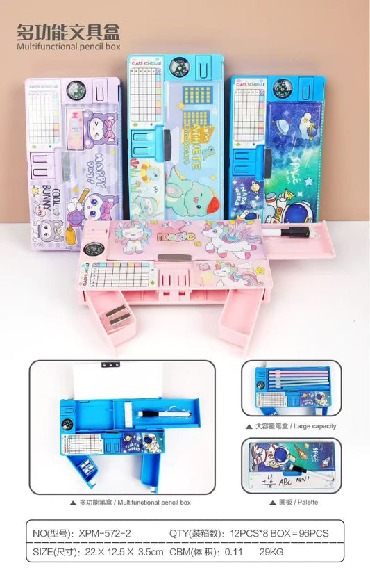 🎒 Kids Multifunctional Pencil Box Organizer