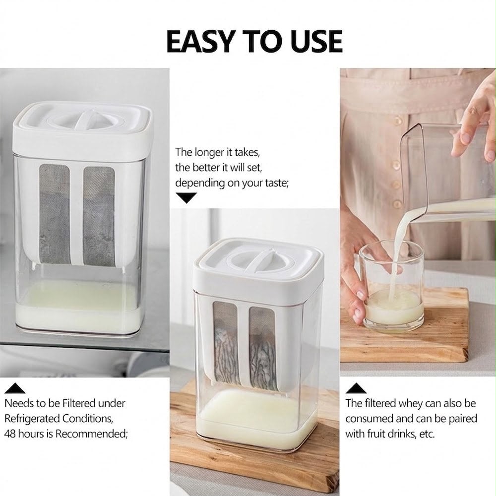 Yogurt Strainer & Greek Yogurt Maker