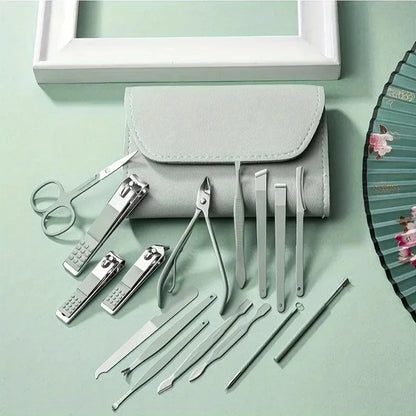 16-Piece Professional Manicure & Pedicure Set
