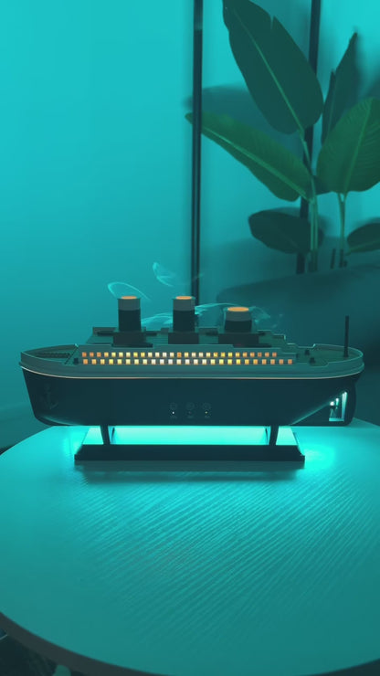 Luxury Ship Aromatherapy Diffuser & Humidifier – Jellyfish Mist Edition- Remote Controlled