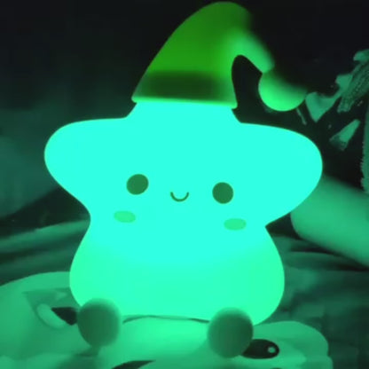 RGB Star Silicone Night Light