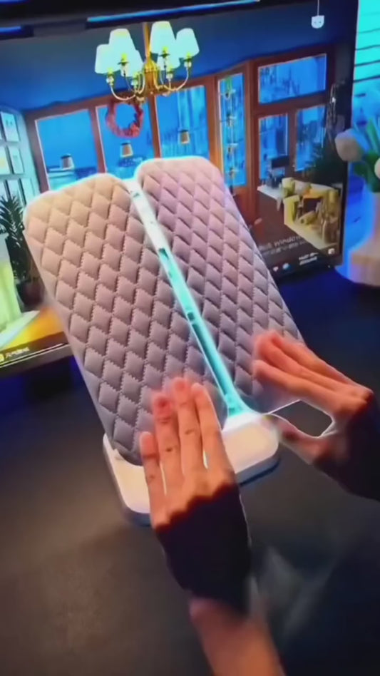 LED Tri-Fold Makeup Mirror with Adjustable Stand