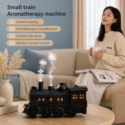 Vintage Steam Train Aromatherapy Diffuser & Humidifier