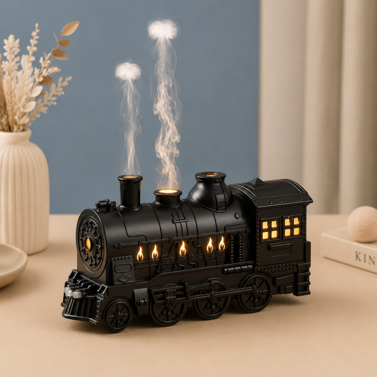 Vintage Steam Train Aromatherapy Diffuser & Humidifier